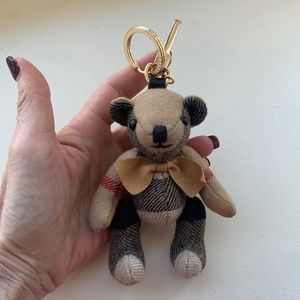 Burberry bear keychain